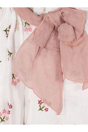 Abito in lino bianco LA STUPENDERIA KIDS | 2TJAB90I18.